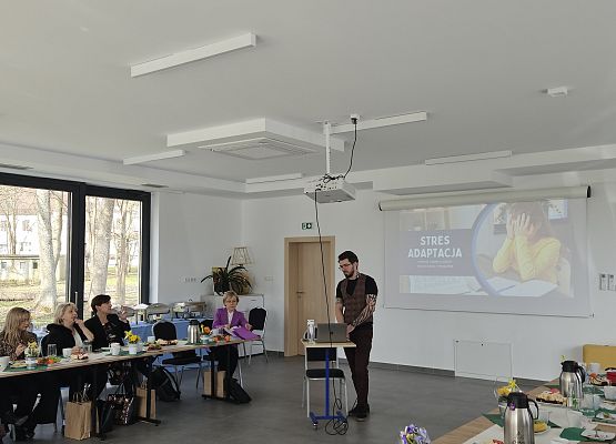 Spotkanie rejonowe dyrektorów szkół podstawowych i przedszkoli powiatu lęborskiego. grafika