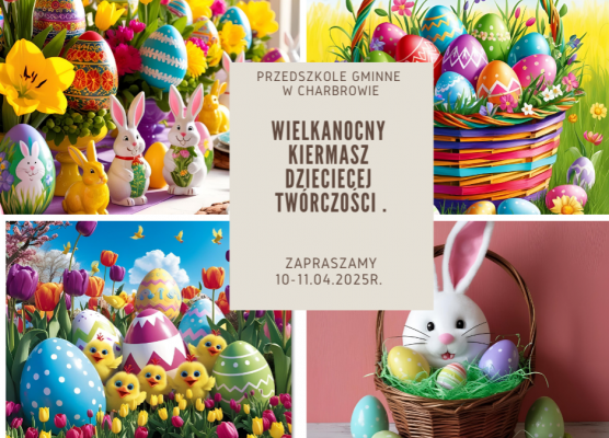 WIELKANOCNY KIERMASZ DZIECIĘCEJ TWÓRCZOŚCI grafika