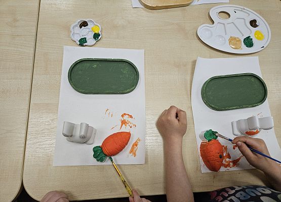 Grafika 34: 10.04.2025 Wielkanocne warsztaty kreatywne w gr II