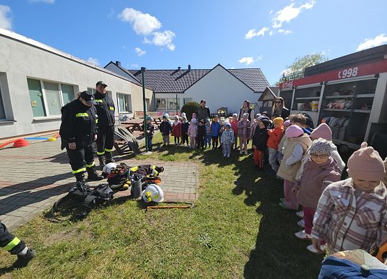 Grafika 2: 05.05.2025 Spotkanie ze Strażakami z OSP Wrzeście