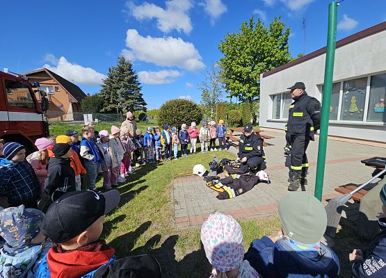 Grafika 7: 05.05.2025 Spotkanie ze Strażakami z OSP Wrzeście