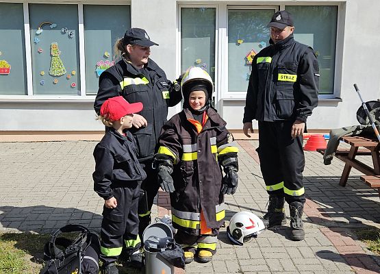 Grafika 16: 05.05.2025 Spotkanie ze Strażakami z OSP Wrzeście
