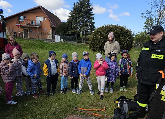 Grafika 20: 05.05.2025 Spotkanie ze Strażakami z OSP Wrzeście
