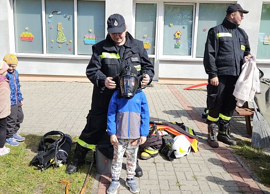 Grafika 22: 05.05.2025 Spotkanie ze Strażakami z OSP Wrzeście