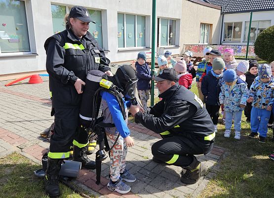 Grafika 25: 05.05.2025 Spotkanie ze Strażakami z OSP Wrzeście