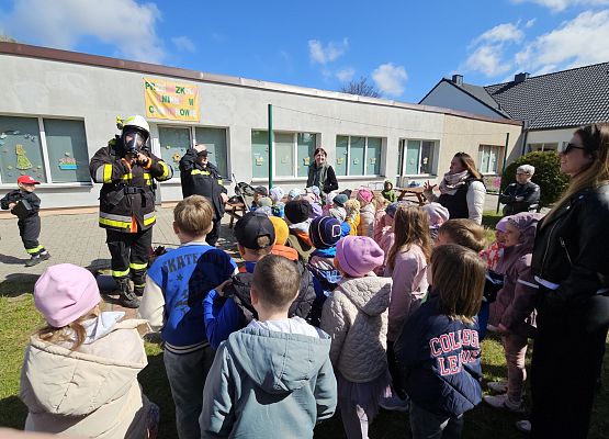 Grafika 31: 05.05.2025 Spotkanie ze Strażakami z OSP Wrzeście