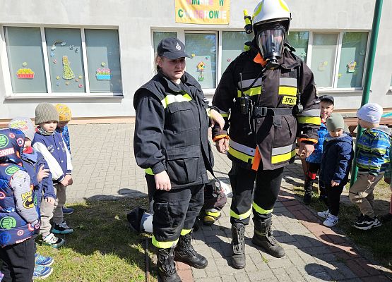 Grafika 36: 05.05.2025 Spotkanie ze Strażakami z OSP Wrzeście