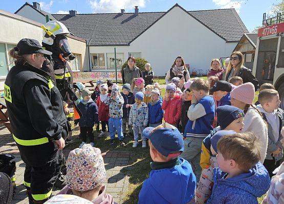 Grafika 37: 05.05.2025 Spotkanie ze Strażakami z OSP Wrzeście