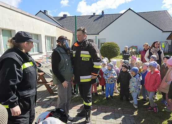 Grafika 39: 05.05.2025 Spotkanie ze Strażakami z OSP Wrzeście