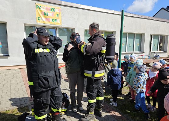 Grafika 40: 05.05.2025 Spotkanie ze Strażakami z OSP Wrzeście