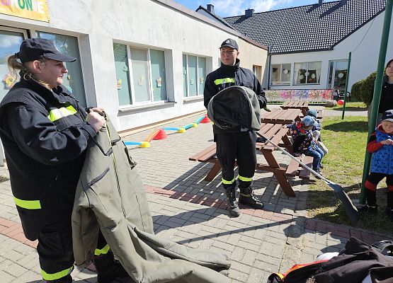 Grafika 44: 05.05.2025 Spotkanie ze Strażakami z OSP Wrzeście