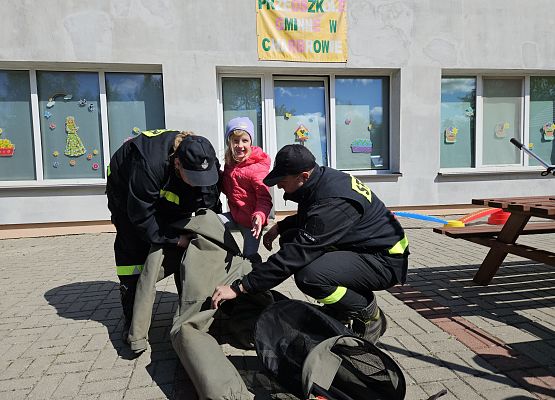 Grafika 47: 05.05.2025 Spotkanie ze Strażakami z OSP Wrzeście