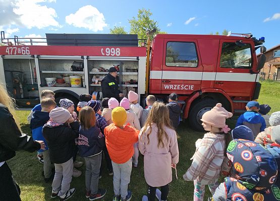 Grafika 56: 05.05.2025 Spotkanie ze Strażakami z OSP Wrzeście