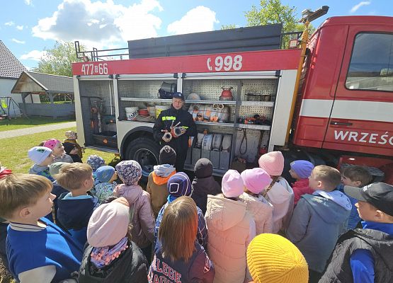 Grafika 57: 05.05.2025 Spotkanie ze Strażakami z OSP Wrzeście