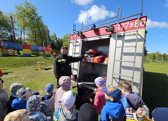 Grafika 61: 05.05.2025 Spotkanie ze Strażakami z OSP Wrzeście