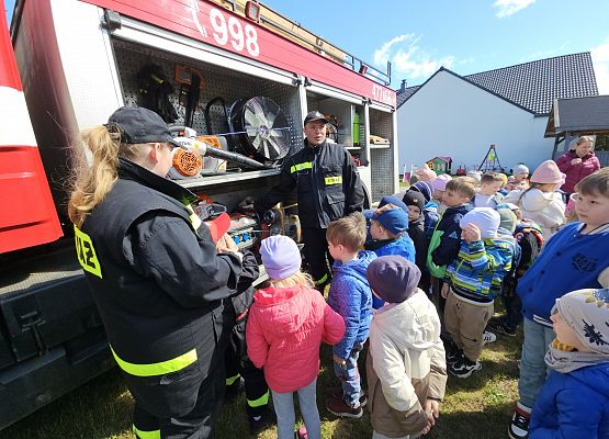 Grafika 62: 05.05.2025 Spotkanie ze Strażakami z OSP Wrzeście