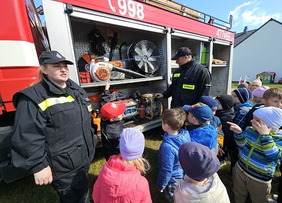 Grafika 63: 05.05.2025 Spotkanie ze Strażakami z OSP Wrzeście