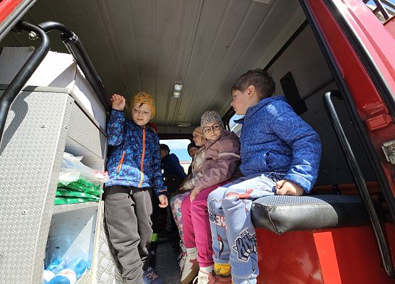 Grafika 67: 05.05.2025 Spotkanie ze Strażakami z OSP Wrzeście