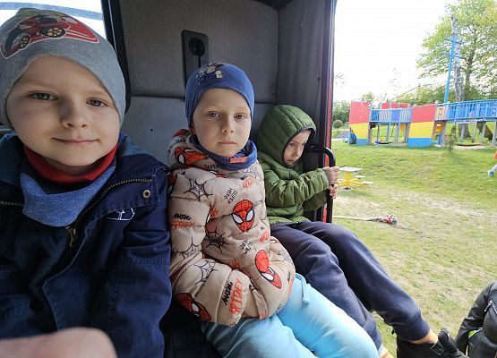 Grafika 71: 05.05.2025 Spotkanie ze Strażakami z OSP Wrzeście