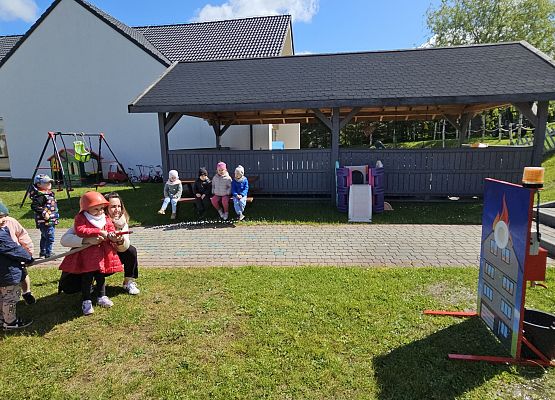 Grafika 84: 05.05.2025 Spotkanie ze Strażakami z OSP Wrzeście