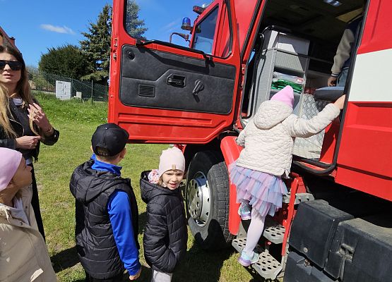 Grafika 85: 05.05.2025 Spotkanie ze Strażakami z OSP Wrzeście