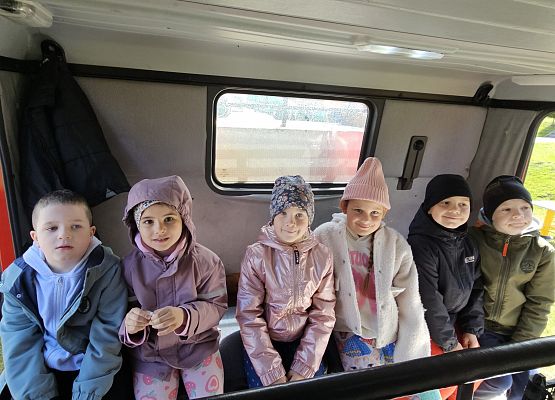 Grafika 91: 05.05.2025 Spotkanie ze Strażakami z OSP Wrzeście