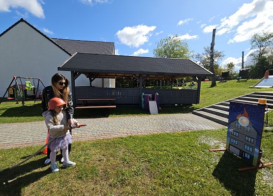 Grafika 100: 05.05.2025 Spotkanie ze Strażakami z OSP Wrzeście