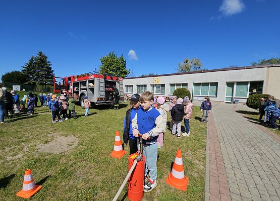 Grafika 104: 05.05.2025 Spotkanie ze Strażakami z OSP Wrzeście