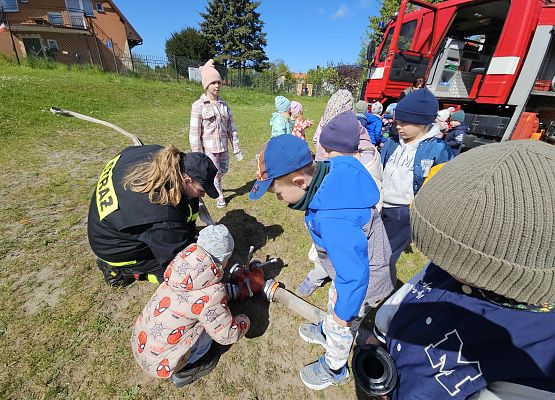 Grafika 107: 05.05.2025 Spotkanie ze Strażakami z OSP Wrzeście