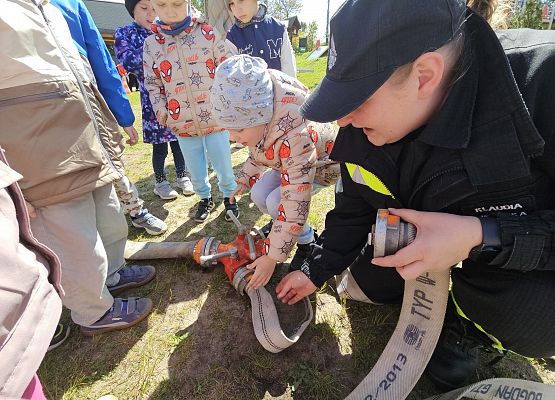 Grafika 108: 05.05.2025 Spotkanie ze Strażakami z OSP Wrzeście