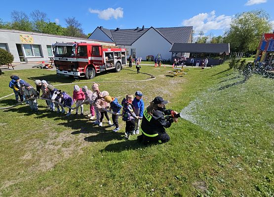 Grafika 116: 05.05.2025 Spotkanie ze Strażakami z OSP Wrzeście