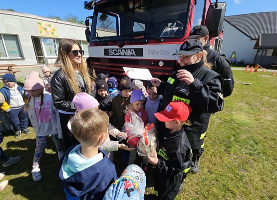 Grafika 129: 05.05.2025 Spotkanie ze Strażakami z OSP Wrzeście