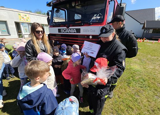 Grafika 130: 05.05.2025 Spotkanie ze Strażakami z OSP Wrzeście