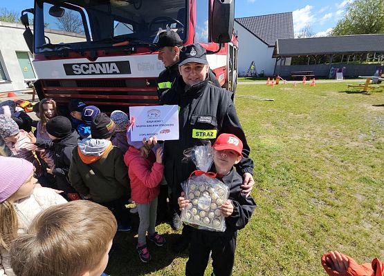 Grafika 131: 05.05.2025 Spotkanie ze Strażakami z OSP Wrzeście