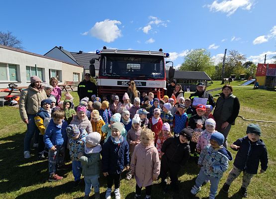 Grafika 132: 05.05.2025 Spotkanie ze Strażakami z OSP Wrzeście