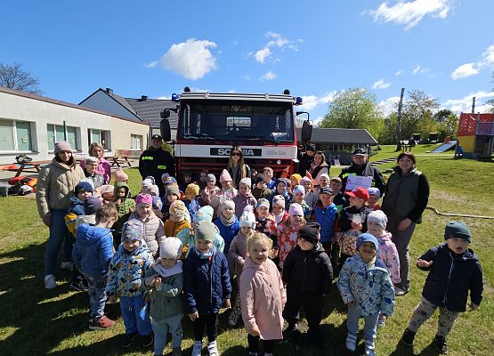 Grafika 134: 05.05.2025 Spotkanie ze Strażakami z OSP Wrzeście