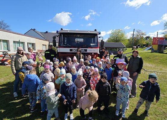 Grafika 136: 05.05.2025 Spotkanie ze Strażakami z OSP Wrzeście