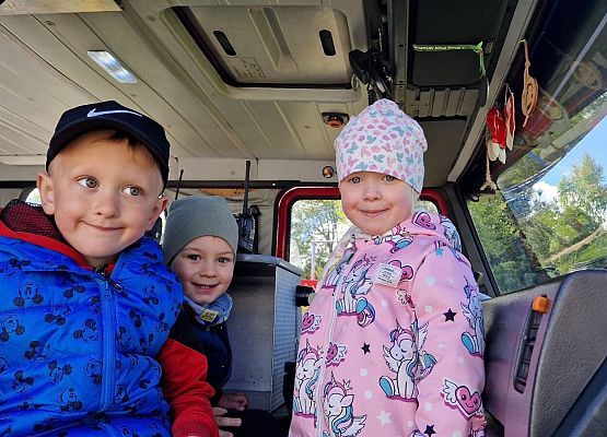 Grafika 135: 05.05.2025 Spotkanie ze Strażakami z OSP Wrzeście