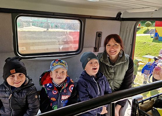 Grafika 140: 05.05.2025 Spotkanie ze Strażakami z OSP Wrzeście