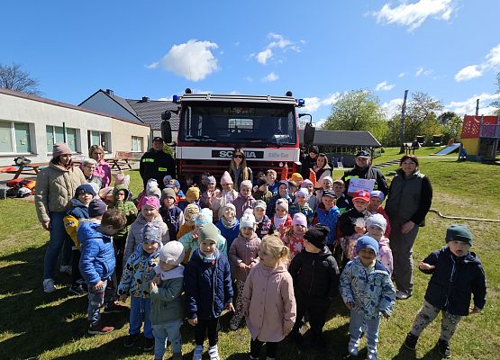 Spotkanie ze Strażakami z OSP Wrzeście grafika