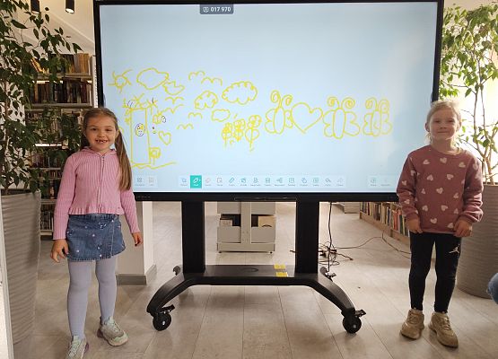 Grafika 51: 14.05.2025 Wizyta w Blibliotece Publicznej Gminy Wicko - gr III