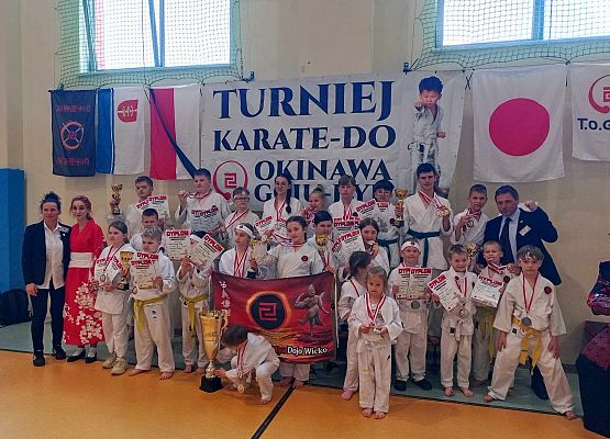 Grafika 1: Sukcesy naszych przedszkolaków w IX ogólnopolskich zawodach karate.