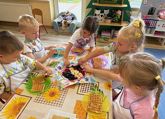 Grafika 47: 11.08.2025 Dzień Gofra w naszym przedszkolu!