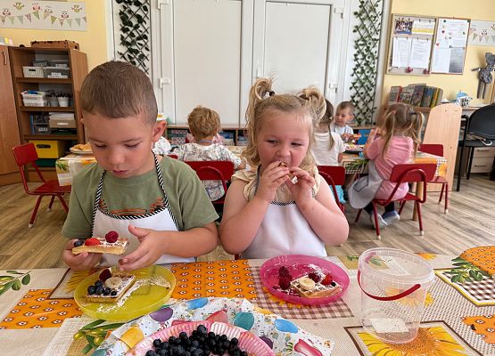 Grafika 63: 11.08.2025 Dzień Gofra w naszym przedszkolu!