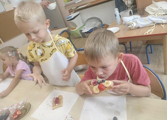 Grafika 79: 11.08.2025 Dzień Gofra w naszym przedszkolu!