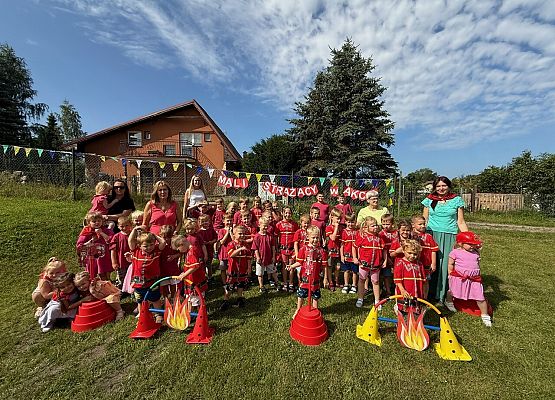 Grafika 45: 13.08.2025 Mali strażacy w akcji!