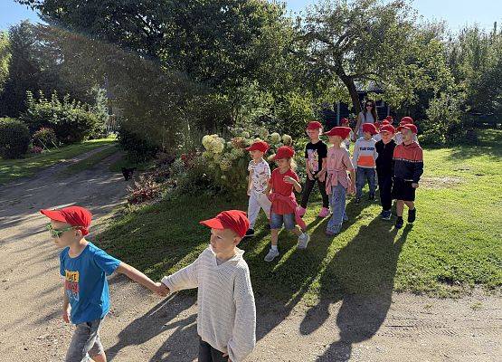 Grafika 29: 12.09.2025 Wizyta w pasiece P. Elżbiety Łukawskiej w Wicku – słodka przygoda naszych przedszkolaków!