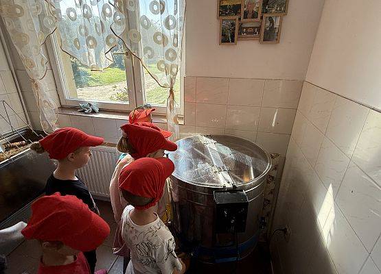 Grafika 42: 12.09.2025 Wizyta w pasiece P. Elżbiety Łukawskiej w Wicku – słodka przygoda naszych przedszkolaków!