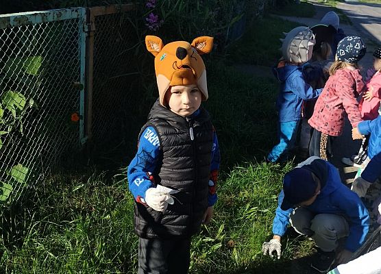 Grafika 20: 26.09.2025 Udział przedszkolaków w akcji „Sprzątanie świata"