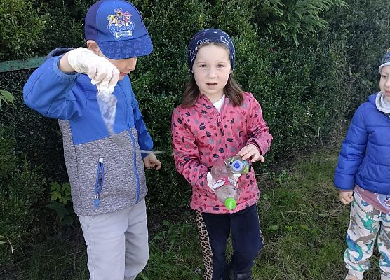 Grafika 25: 26.09.2025 Udział przedszkolaków w akcji „Sprzątanie świata"